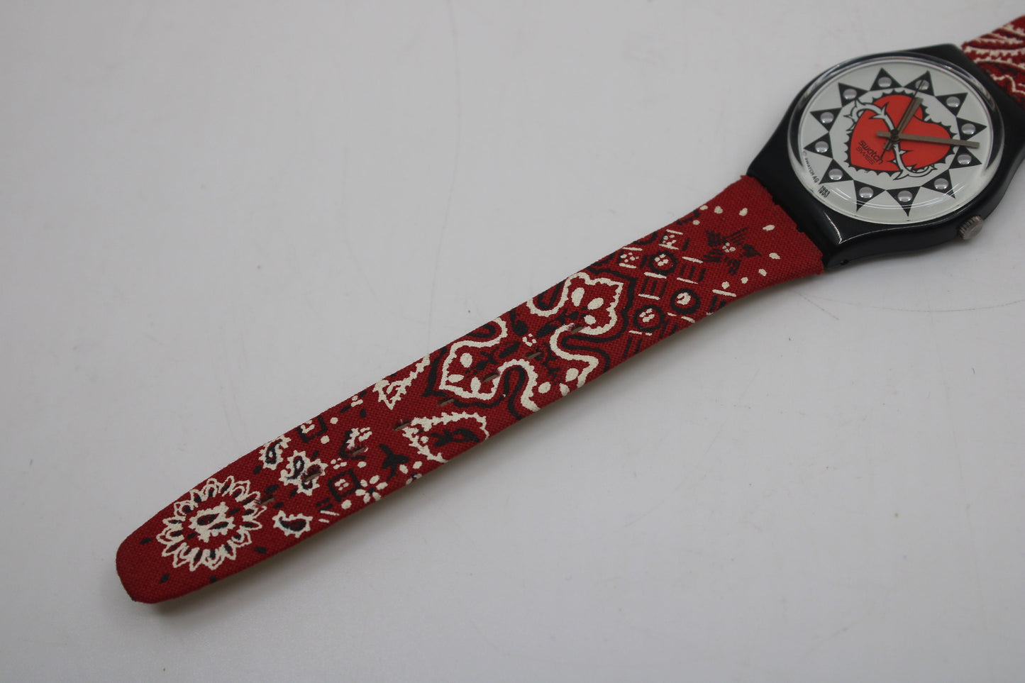 1994 Vintage Gents Swatch 'Trash' GB154, NEW OLD STOCK, Never Worn, working 100% with original strap