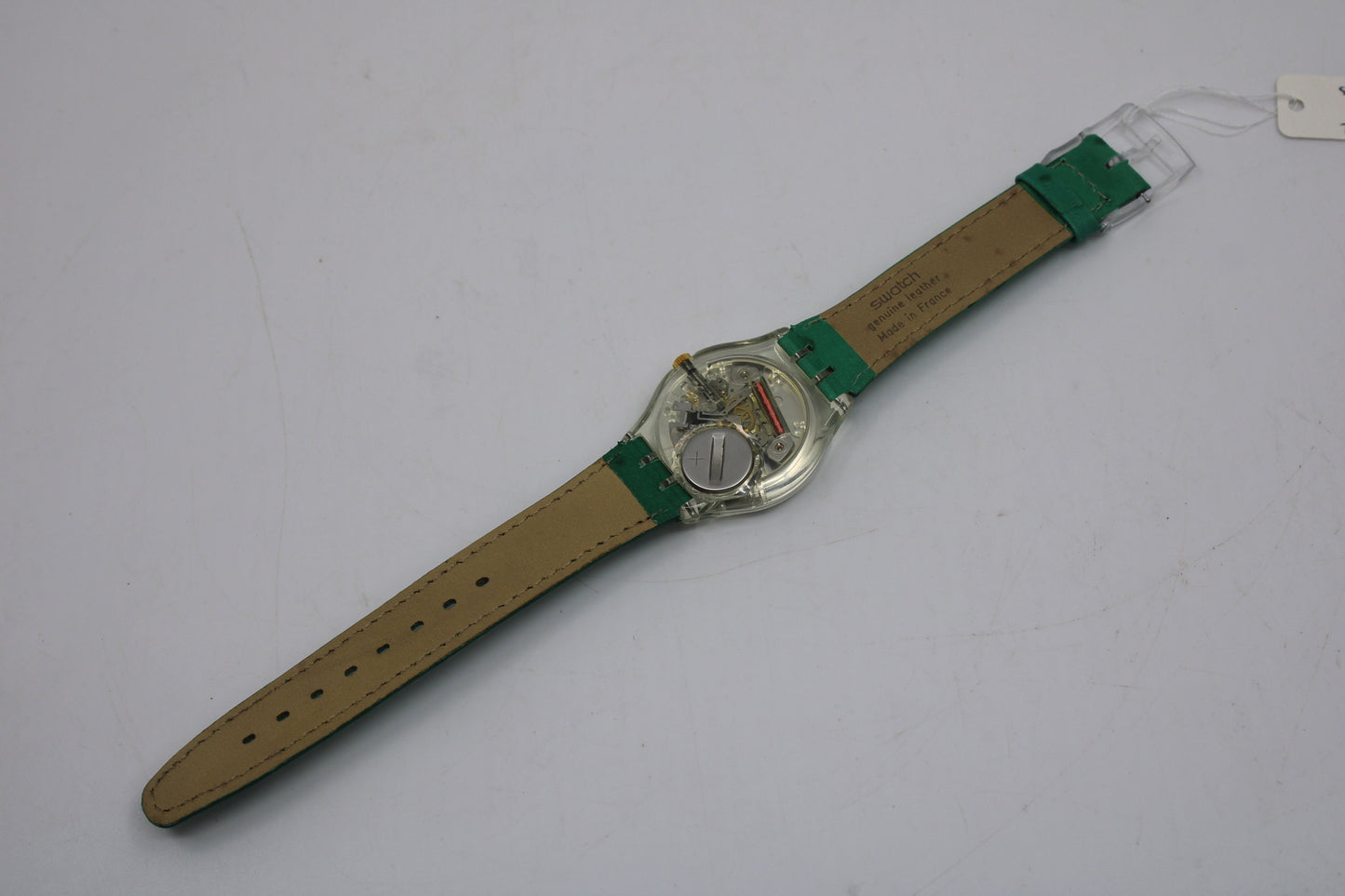 1993 Vintage Gents Swatch 'Spades' GK152, NEW OLD STOCK, Never Worn, working 100% with original strap