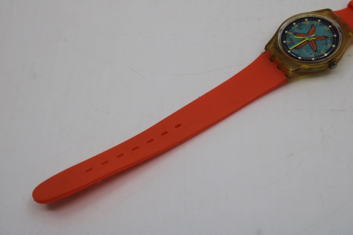 1992, Lady Swatch, 'Rising Star' , LK135, No Box, with non-original strap AND damage