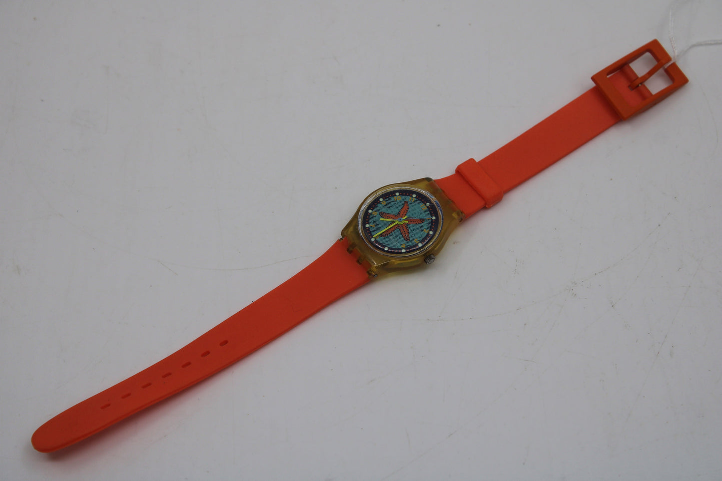 1992, Lady Swatch, 'Rising Star' , LK135, No Box, with non-original strap AND damage