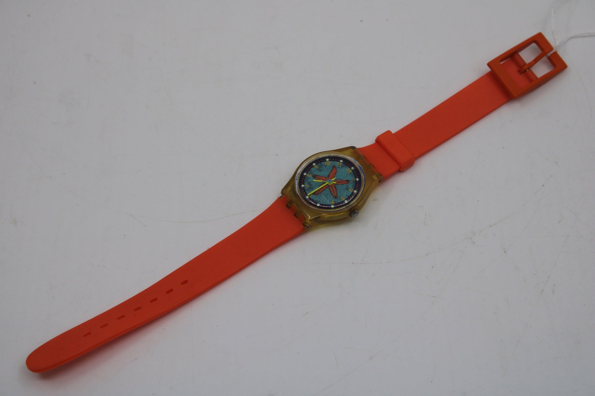 1992, Lady Swatch, 'Rising Star' , LK135, No Box, with non-original strap AND damage