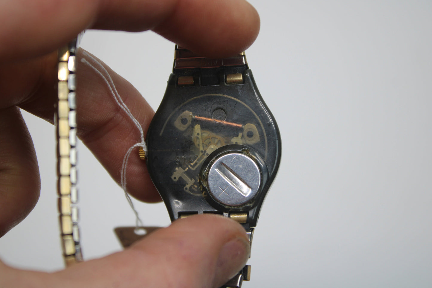 1994 Vintage Gents Swatch 'Big Rock' GM126/127, it is in a good, used condition, working 100% with the original strap