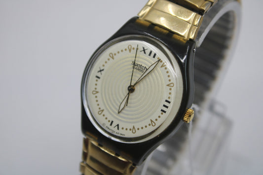 1994 Vintage Gents Swatch 'Big Rock' GM126/127, it is in a good, used condition, working 100% with the original strap
