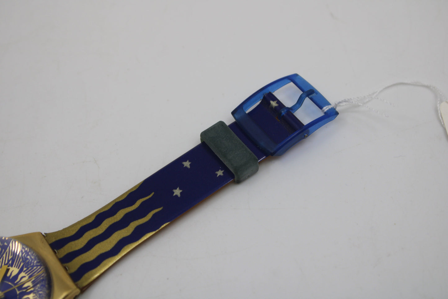 1991 Vintage Gents Swatch X-Mas Special 'Hocus Pocus' GZ122, NEW OLD STOCK, Never Worn, working 100% with original strap