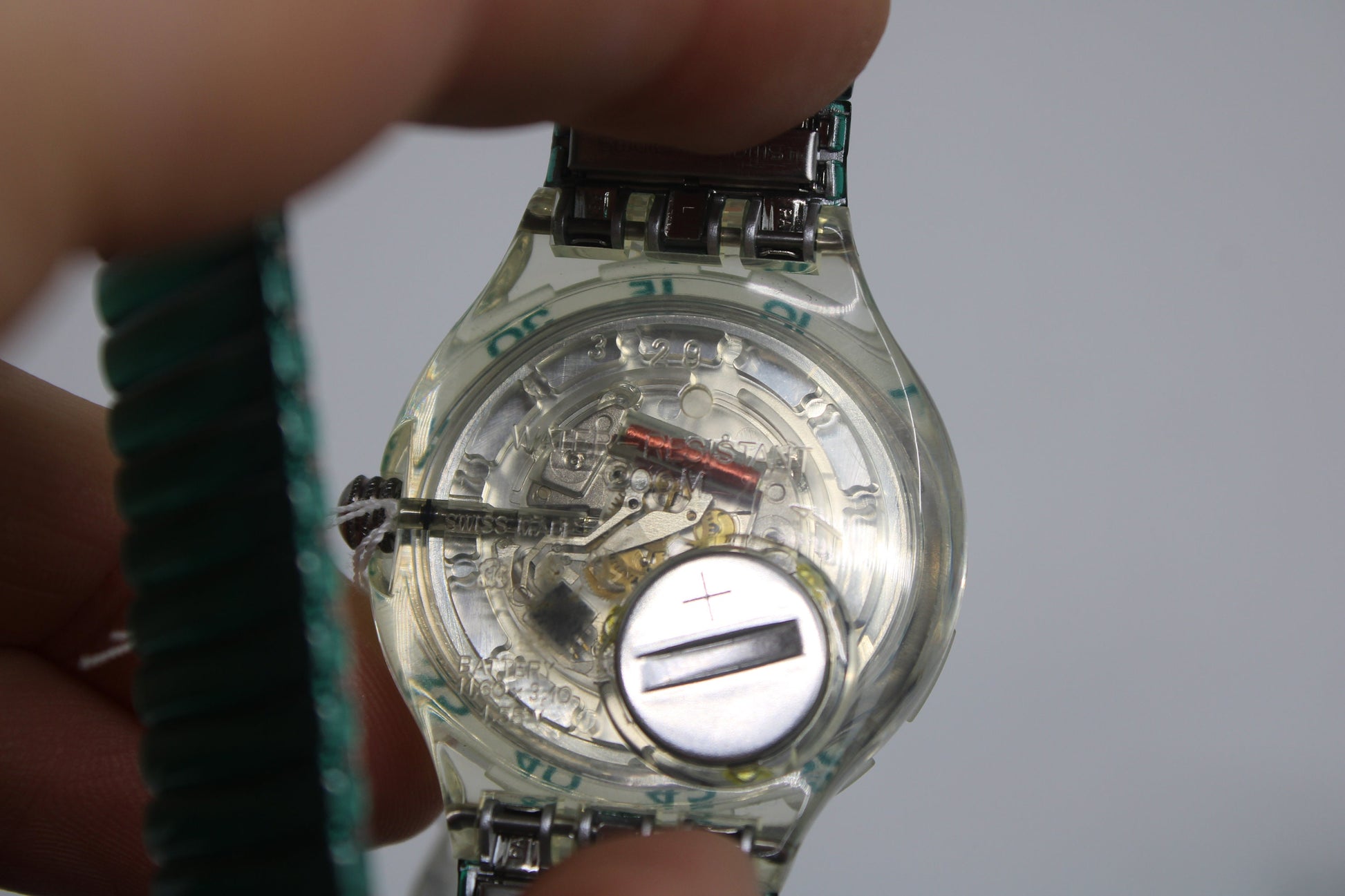 1993 Early Vintage Swatch Scuba 'Mint Drops' SDK108/109, New Old Stock, Never Worn, working 100%