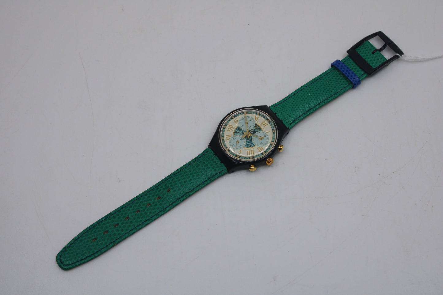 1994, Vintage Gents Chrono Swatch, 'Performance', SCN108, Working 100%, New Old Stock, Never Worn