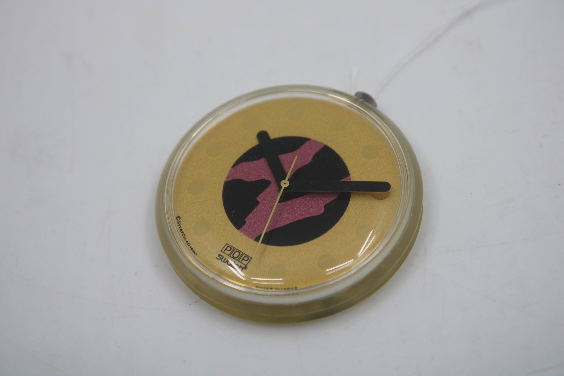 1991, Swatch, PopSwatch, 'Maharajah', PWK134, NO strap and NO popring, working 100%, BRANDNEW, Never Worn