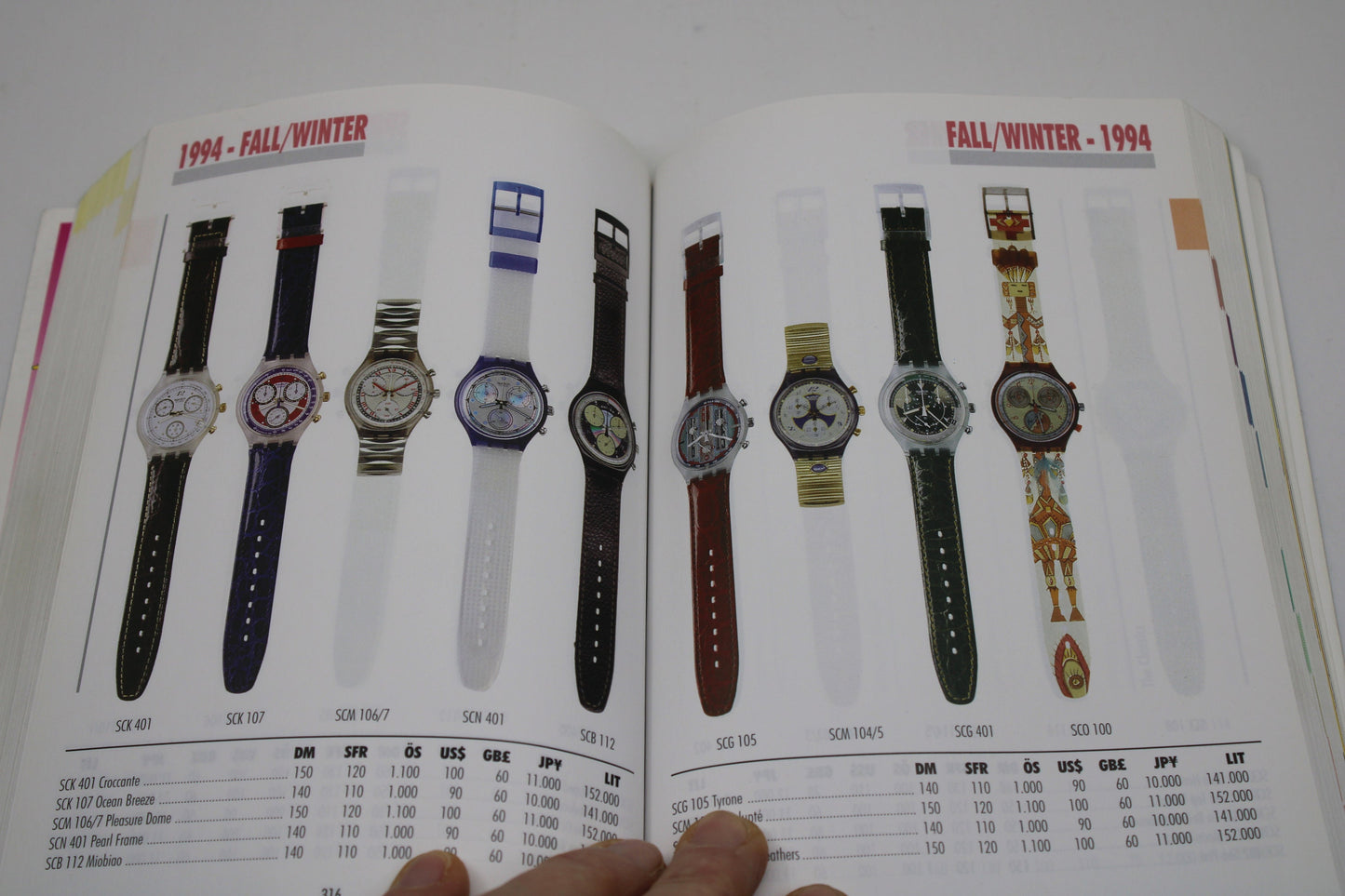 RARE Swatch Watch Collectors Guide - 1983 - 1997 - nice, USED Condition - German AND English language