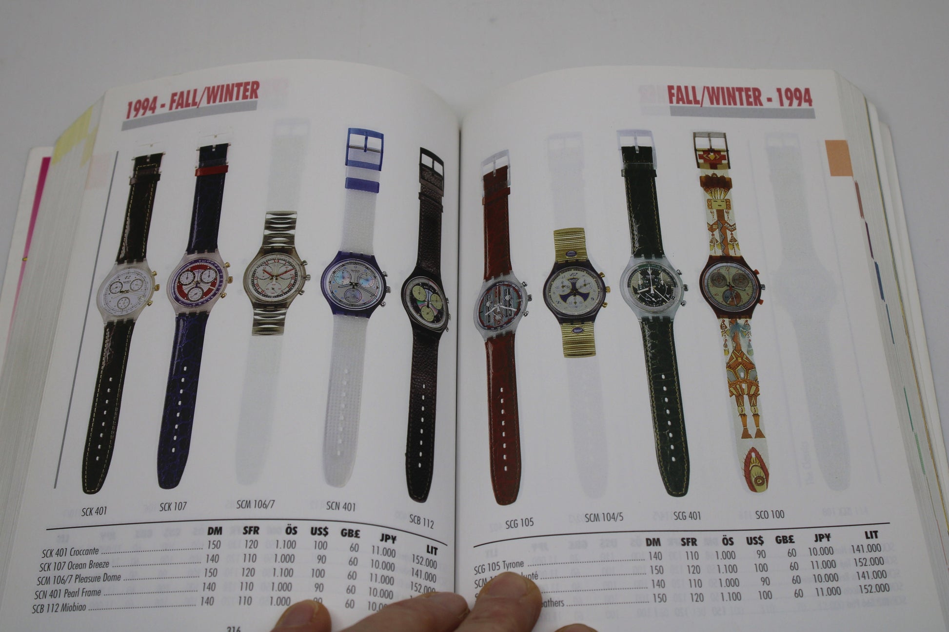 RARE Swatch Watch Collectors Guide - 1983 - 1997 - nice, USED Condition - German AND English language