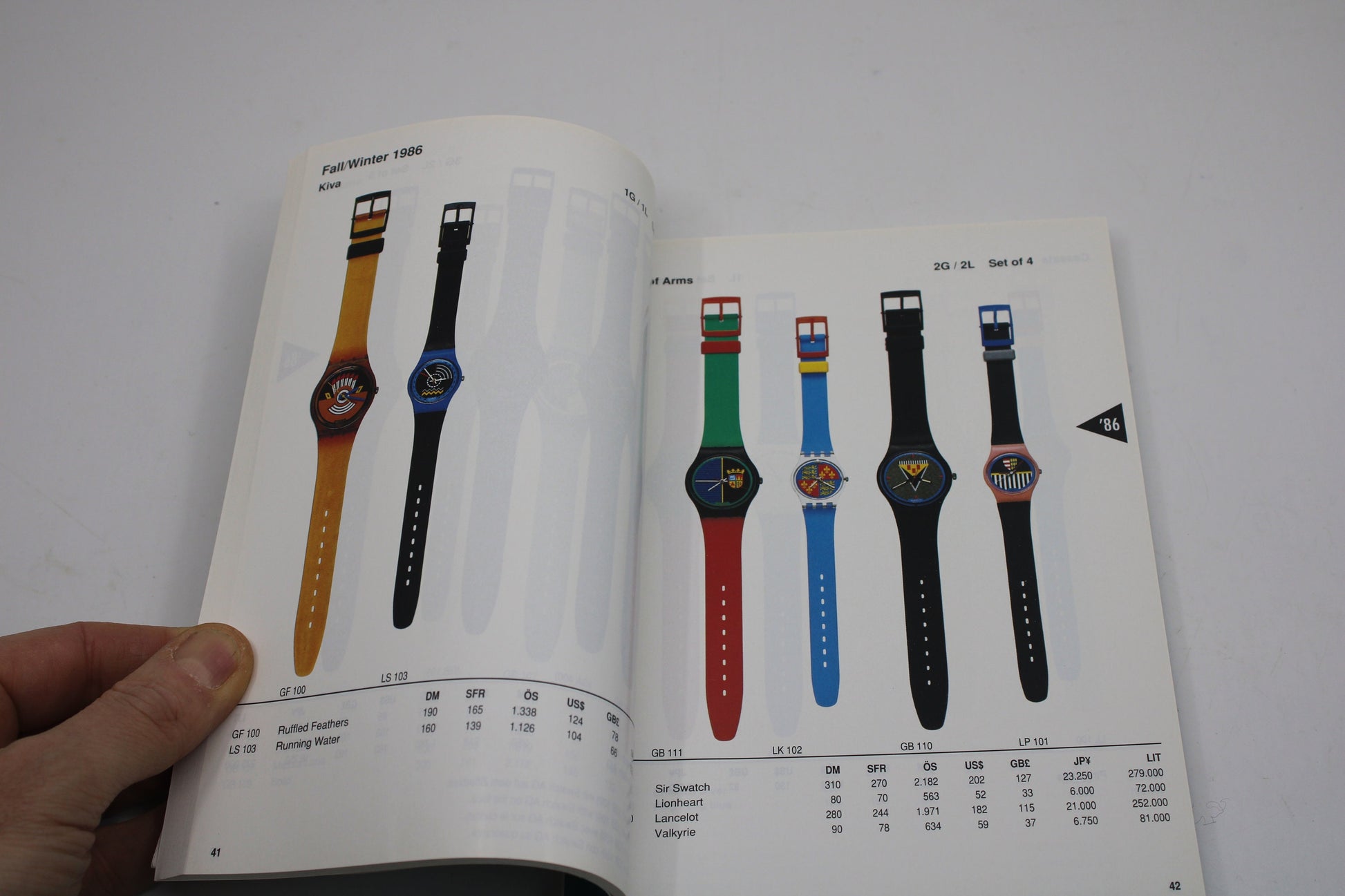 RARE Swatch Watch Collectors Guide - 1983 - 1992 - nice, USED Condition - German AND English language
