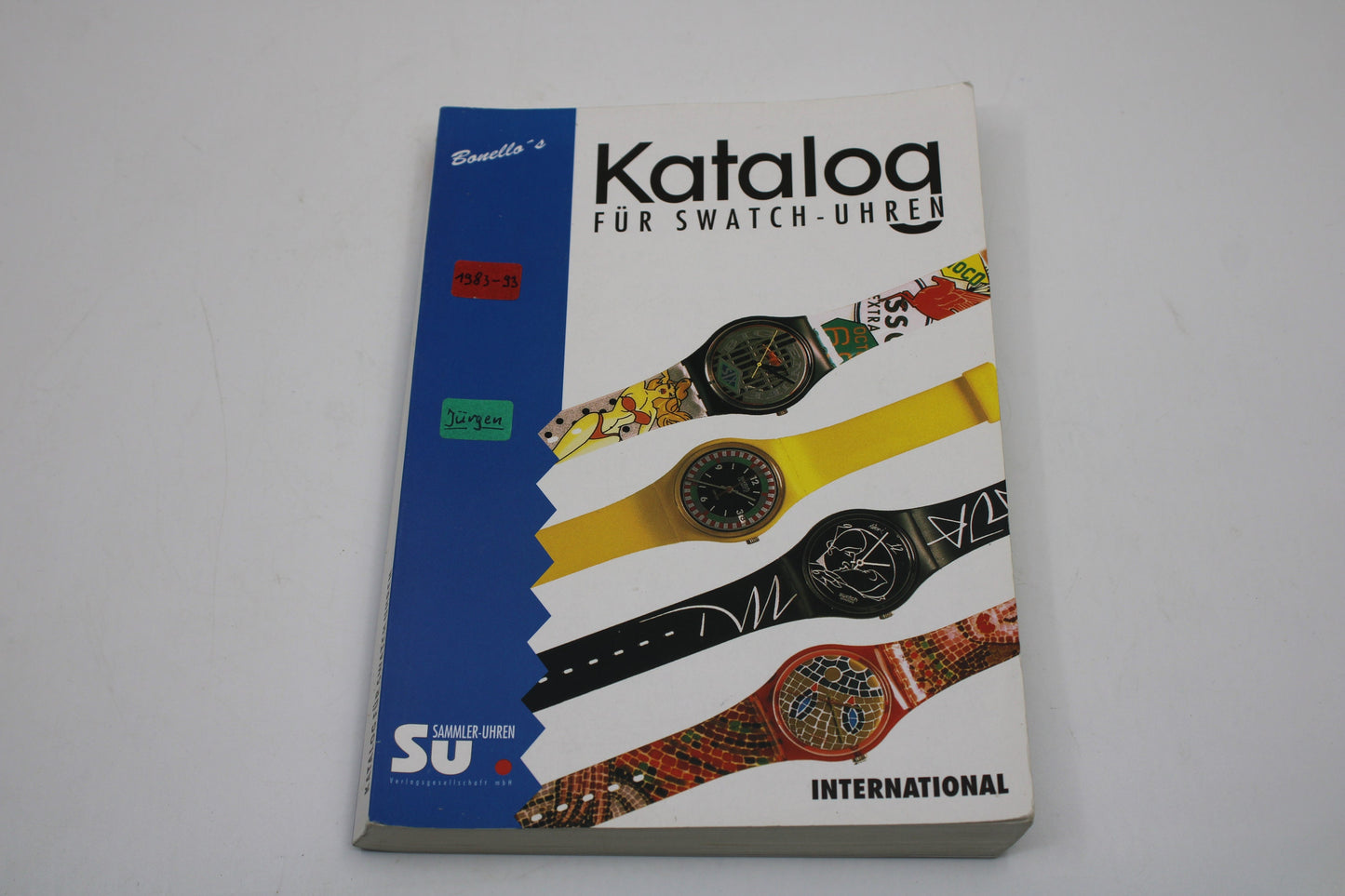 RARE Swatch Watch Collectors Guide - 1983 - 1993 - nice, USED Condition - German AND English language