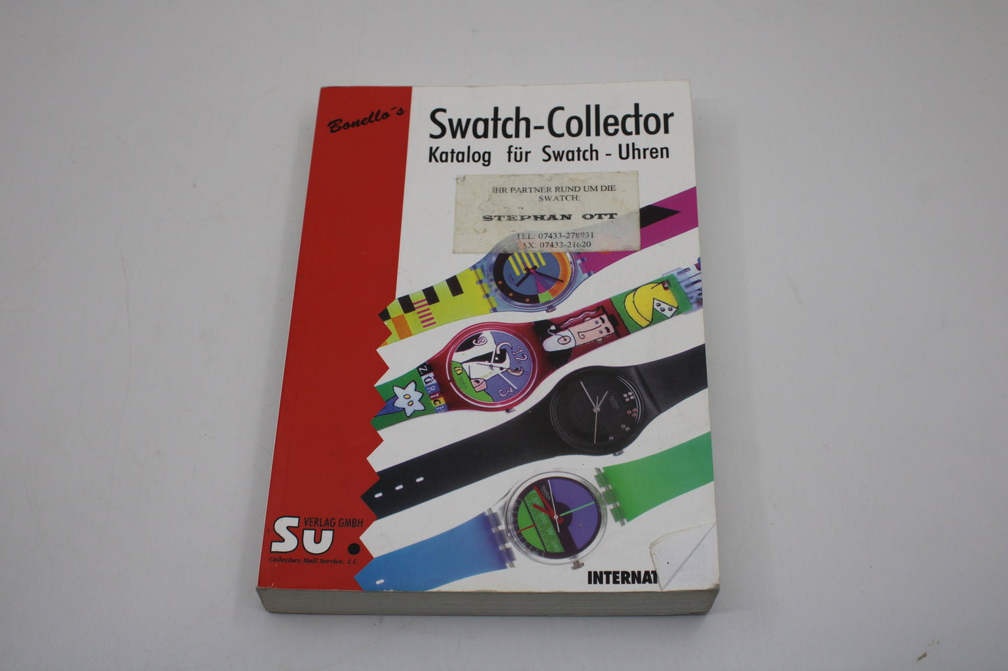 RARE Swatch Watch Collectors Guide - 1983 - 1998 - nice, USED Condition - German AND English language