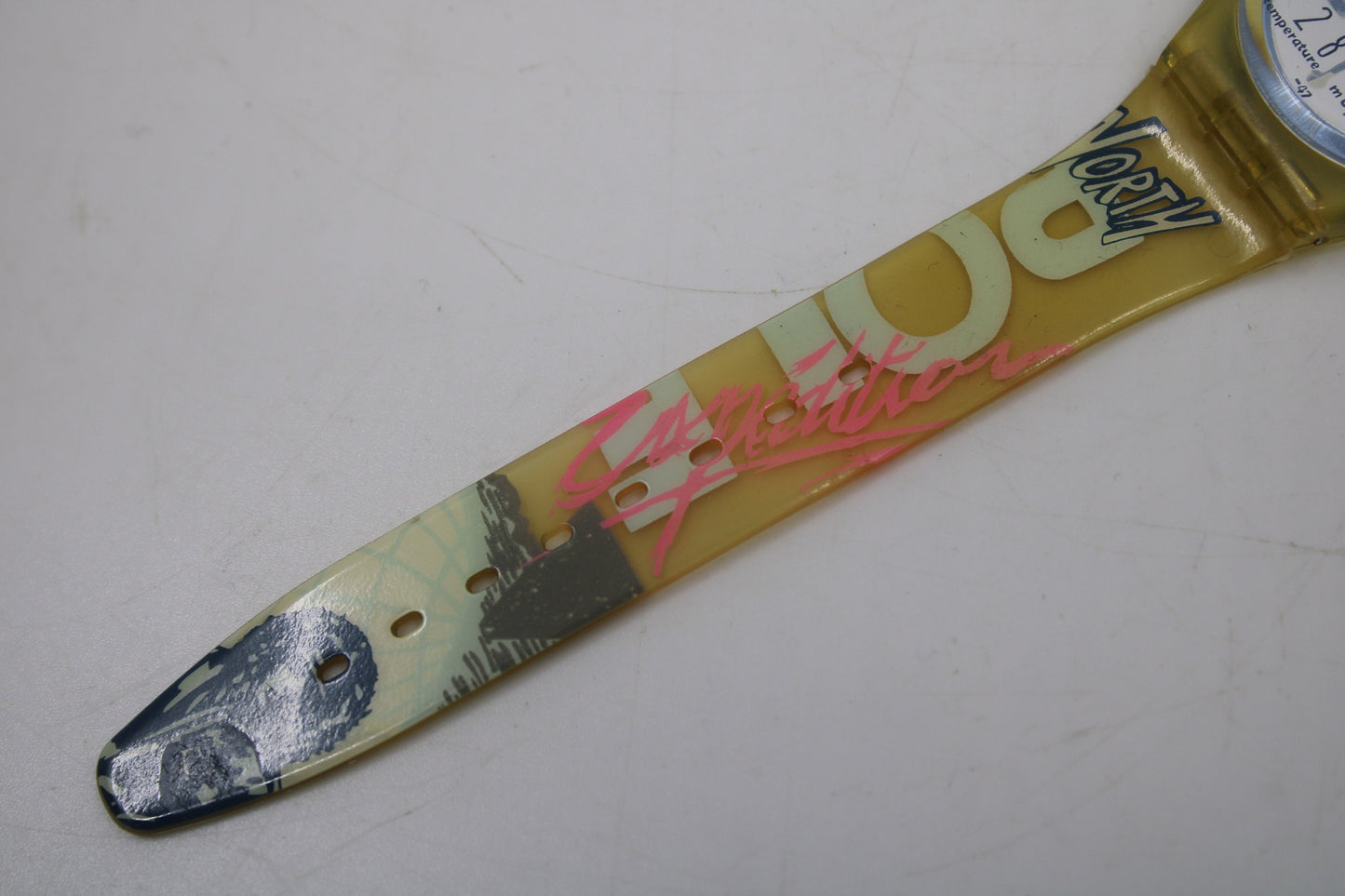 1993 Vintage Gents Swatch 'Space Tracking' GK163, NEW OLD STOCK, Never Used condition, working 100%, with the original strap