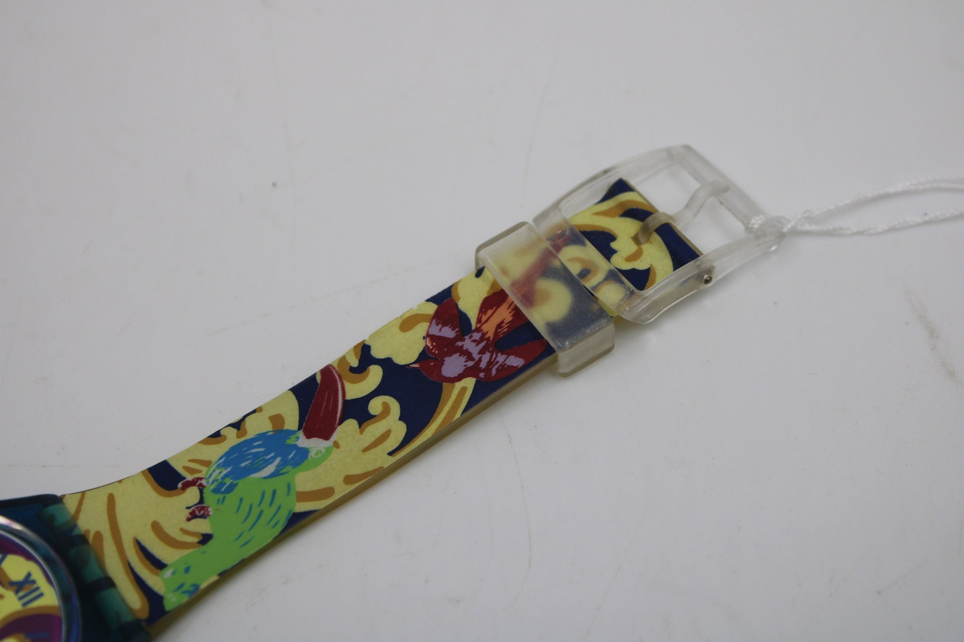 1992 Vintage Gents Swatch 'Perroquet' GN119, NEW Old STOCK, Never Used, NO box, working 100%, with the original strap