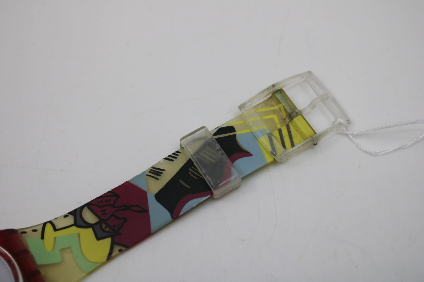 1991, Vintage Gents Swatch, 'Cubistic Rap', GR110, NO Box, Nice, Used Condition, Working 100%