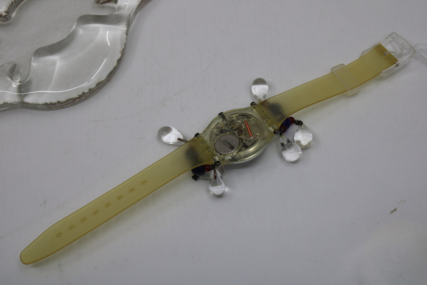 2000 Vintage Swatch Christmas Special 'Chandelier', GZ125, working 100%, NEW OLD STOCK
