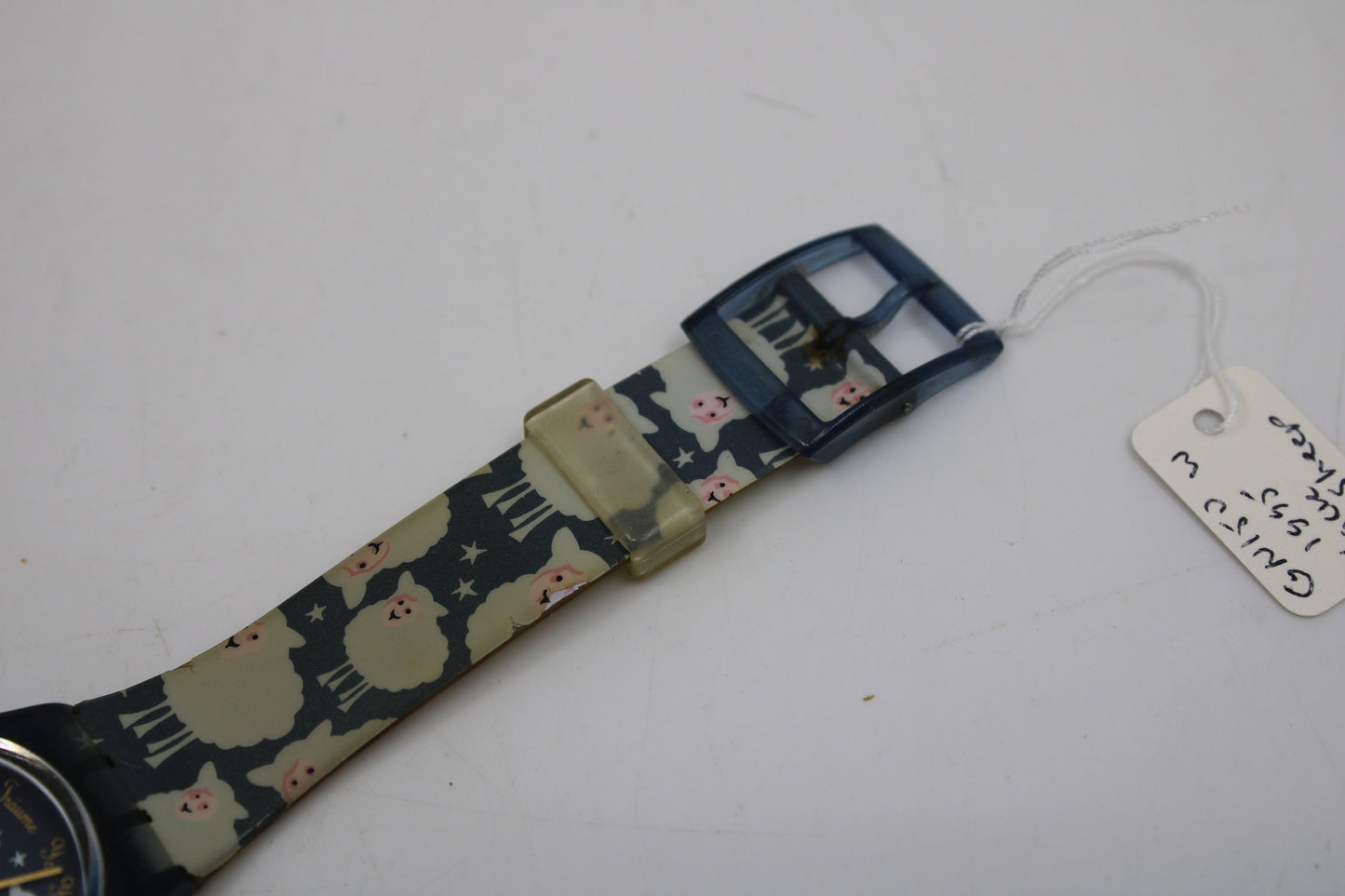 1995, Swatch, Gents, 'Black Sheep', GN150, Nice, Used Condition, 100% working, original strap