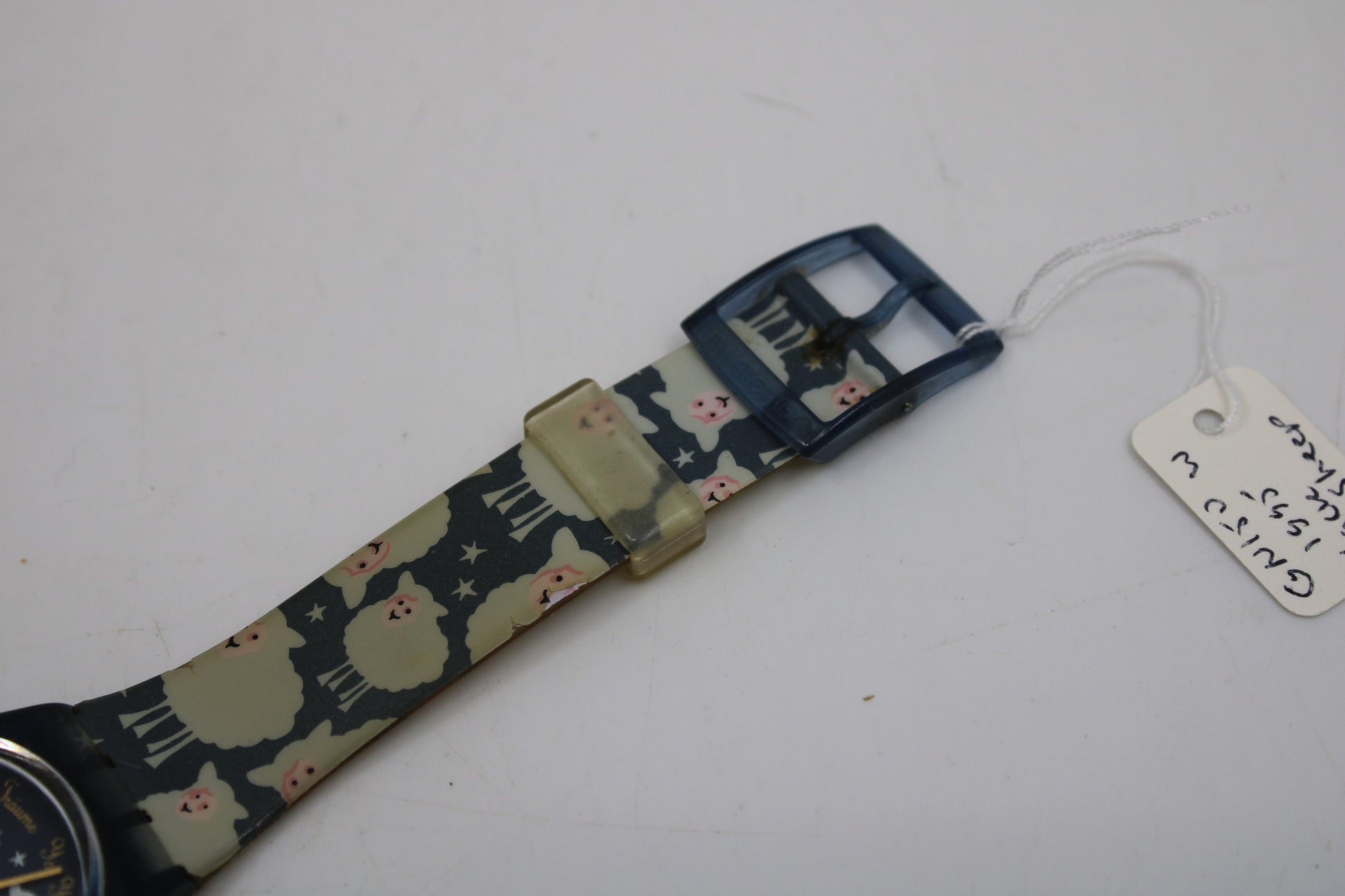 1995, Swatch, Gents, 'Black Sheep', GN150, Nice, Used Condition, 100% working, original strap