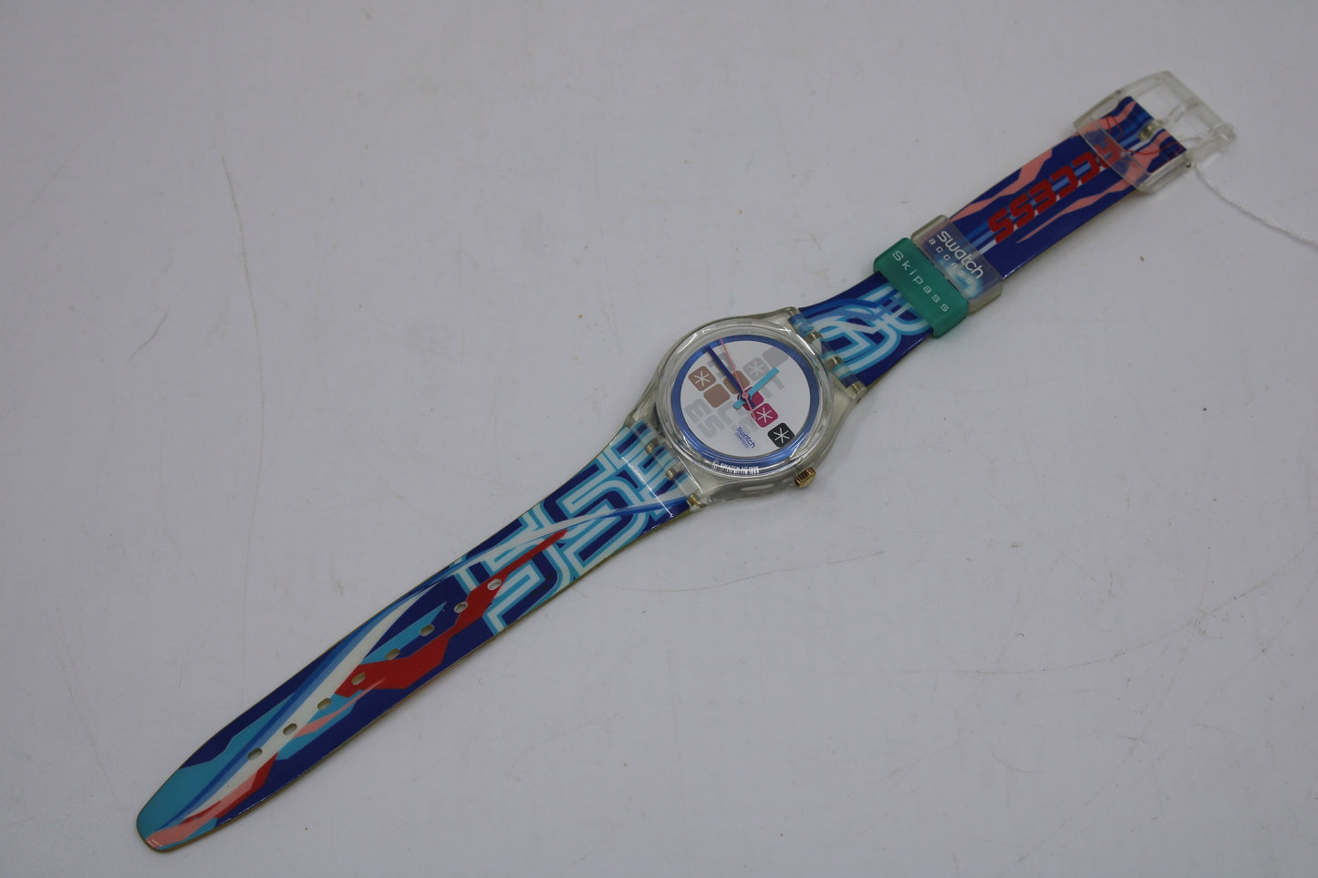 1997 Vintage Gents Access Swatch 'Comin' Thru' SKK105, in a VERY NICE condition, Working 100%