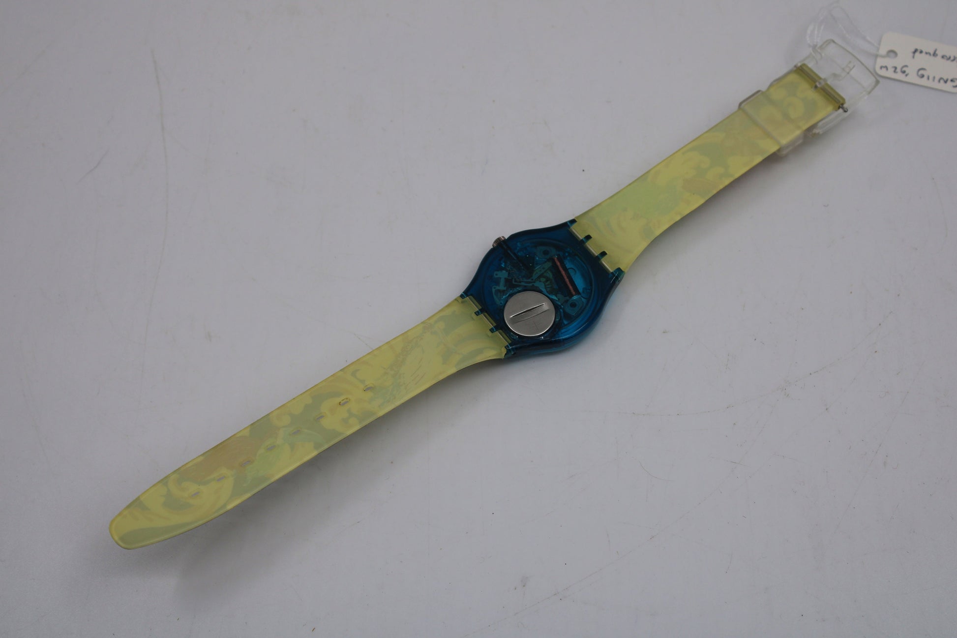 1992 Vintage Gents Swatch 'Perroquet' GN119, VERY good, used condition, working 100%, with the original strap