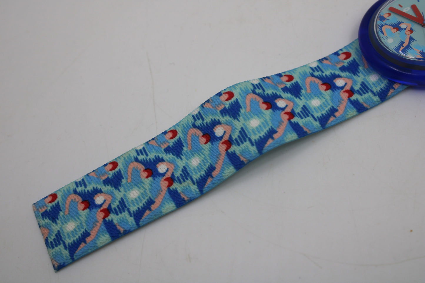 1994, Vintage Pop Swatch, 'Swimmer', PWK194, New Old Stock, Never Worn, working 100%
