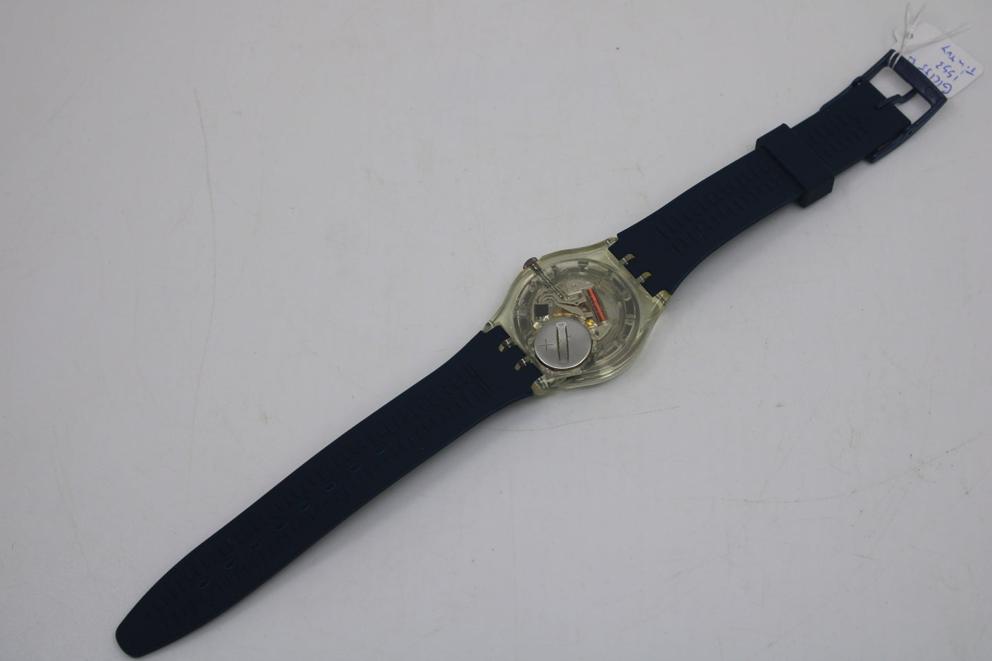 1993, Vintage Gents Swatch, 'Tin Toy' GK155, No box, NEW OLD STOCK, Never Worn, working 100% NoN-original strap