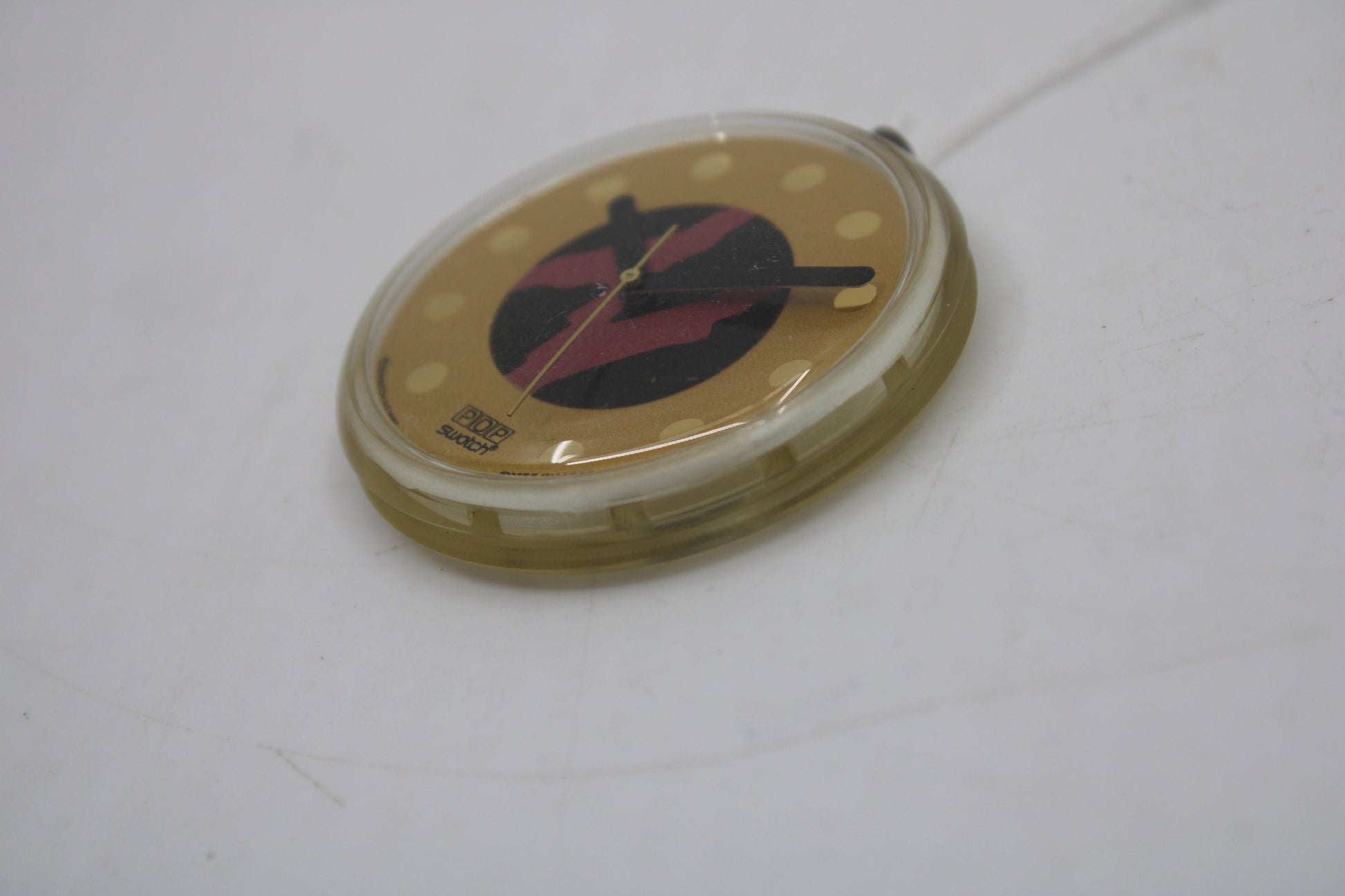 1991, Swatch, PopSwatch, 'Maharajah', PWK134, NO strap and NO popring, working 100%, BRANDNEW, Never Worn