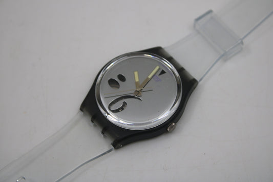 NEW OLD STOCK 1991 Vintage Gents Swatch 'High Beam' GM107, working 100% with a new, unused strap