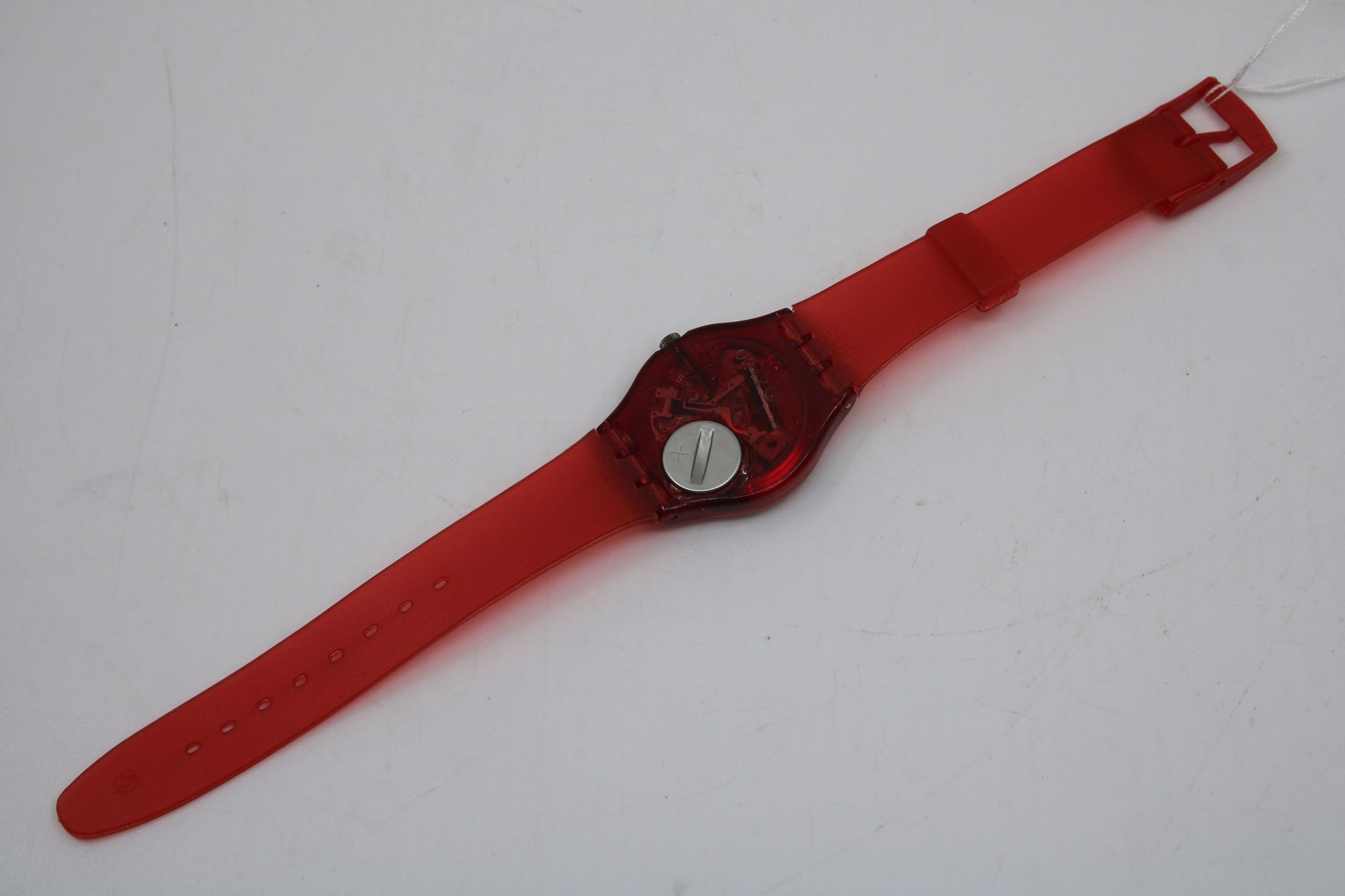 1990, Vintage Gents Swatch, 'Louis Louis', GR106, NO box, Near Mint Condition, working 100%, Non Original Strap