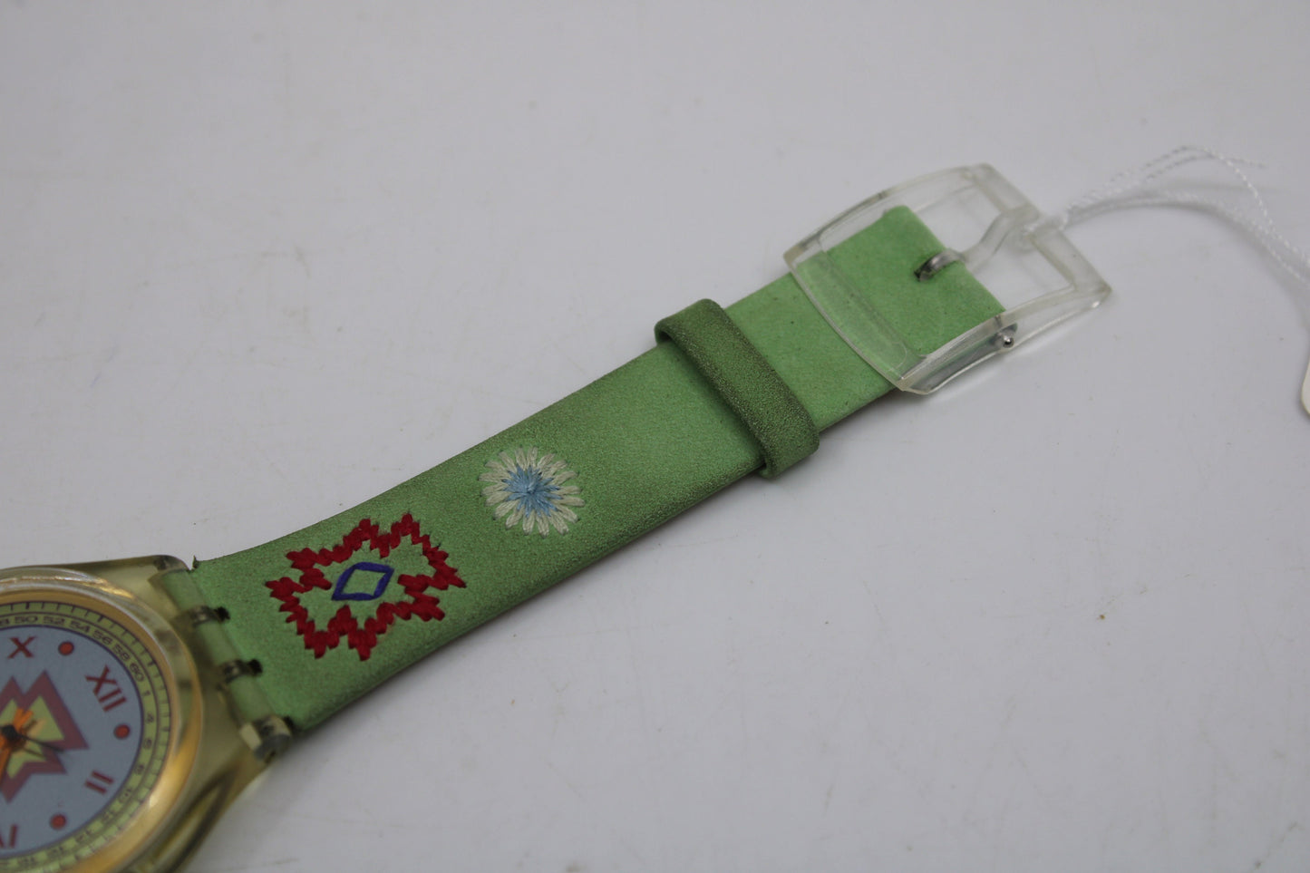 1993 Vintage Gents Swatch 'Cuzco' GK154, in a very nice, used condition, working 100% with original strap