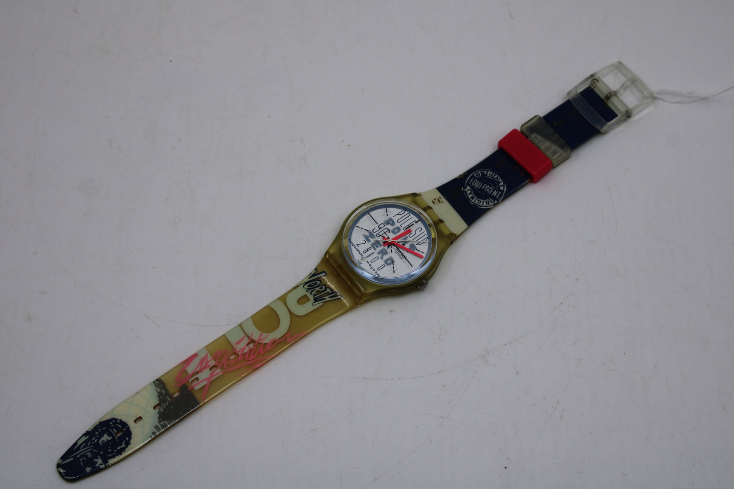 1993 Vintage Gents Swatch 'Space Tracking' GK163, NEW OLD STOCK, Never Used condition, working 100%, with the original strap