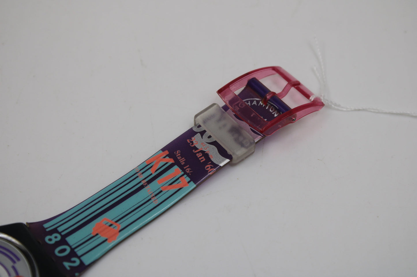 1992 Vintage Gents Swatch 'EAN Code' GB143, NEW Old STOCK, Never Used condition, working 100%, with the original strap