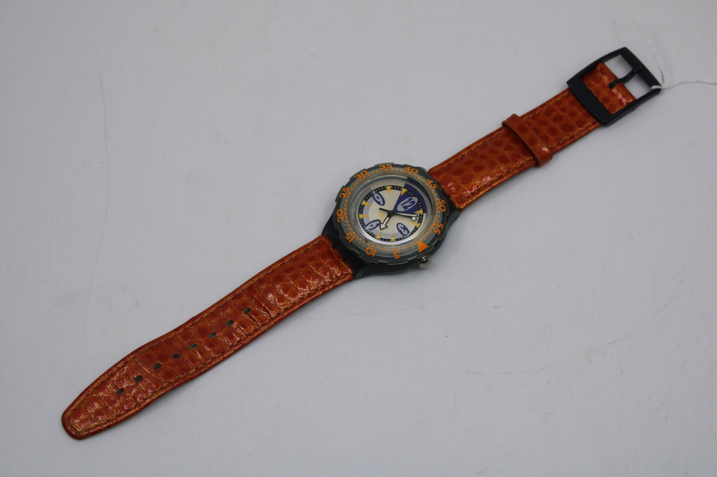 1994, Vintage Swatch Scuba 'StarFlash' SDM103, NO Original Box, In Near Mint Condition, working 100%