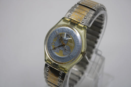 1995, Vintage Gents Swatch, 'Prinz Eisenherz', GK194, NO Box, Nice, Used Condition, Working 100%