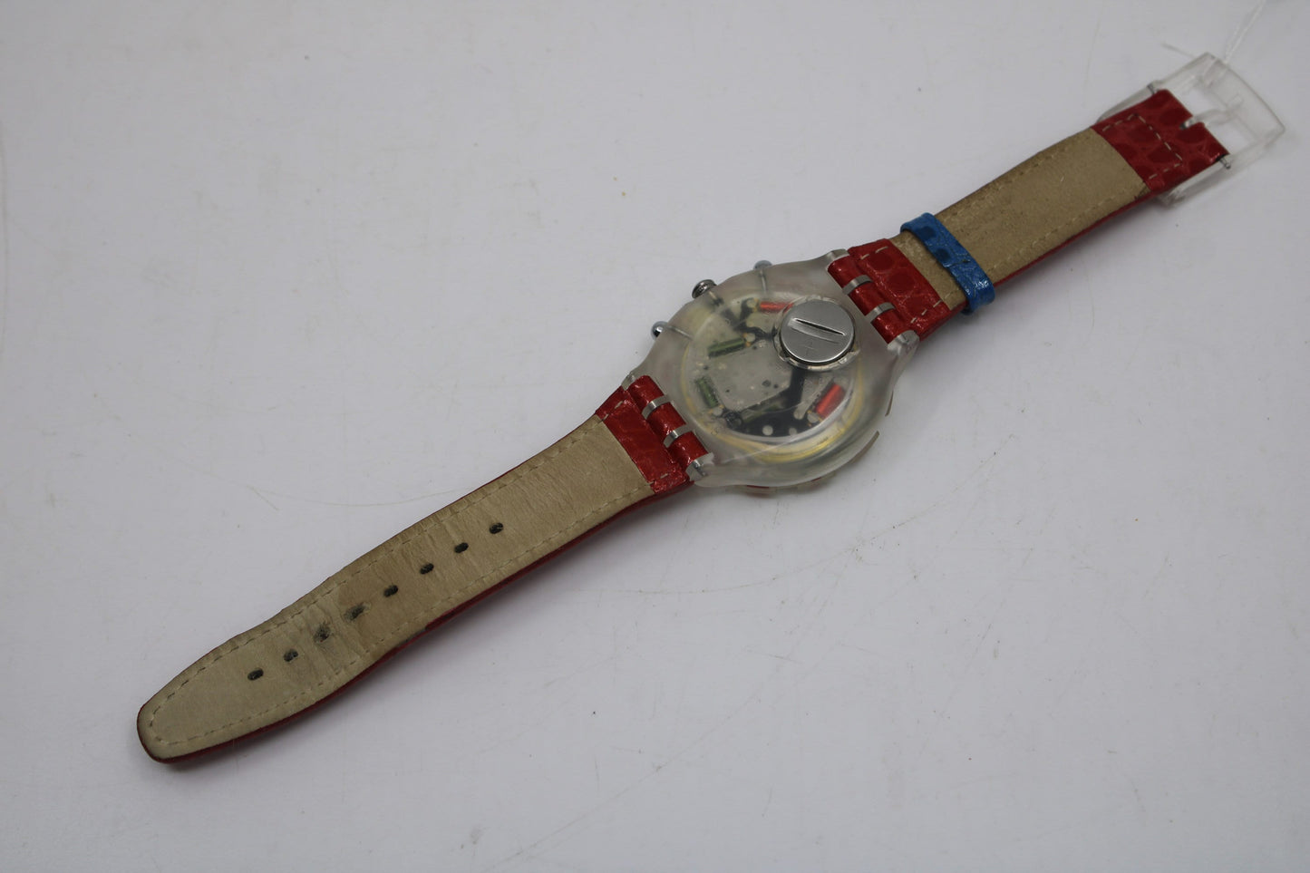 1994 Vintage Swatch Aqua-Chrono Scuba 'Lillibeth' SBK104, New Old Stock, clock working 100%