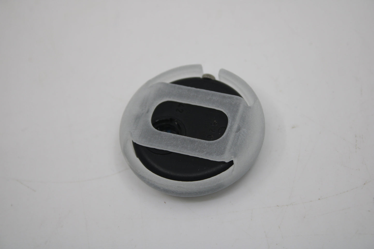 3D Printed Version Pop Swatch Midi Size Ring, Brand New, Matt Translucent
