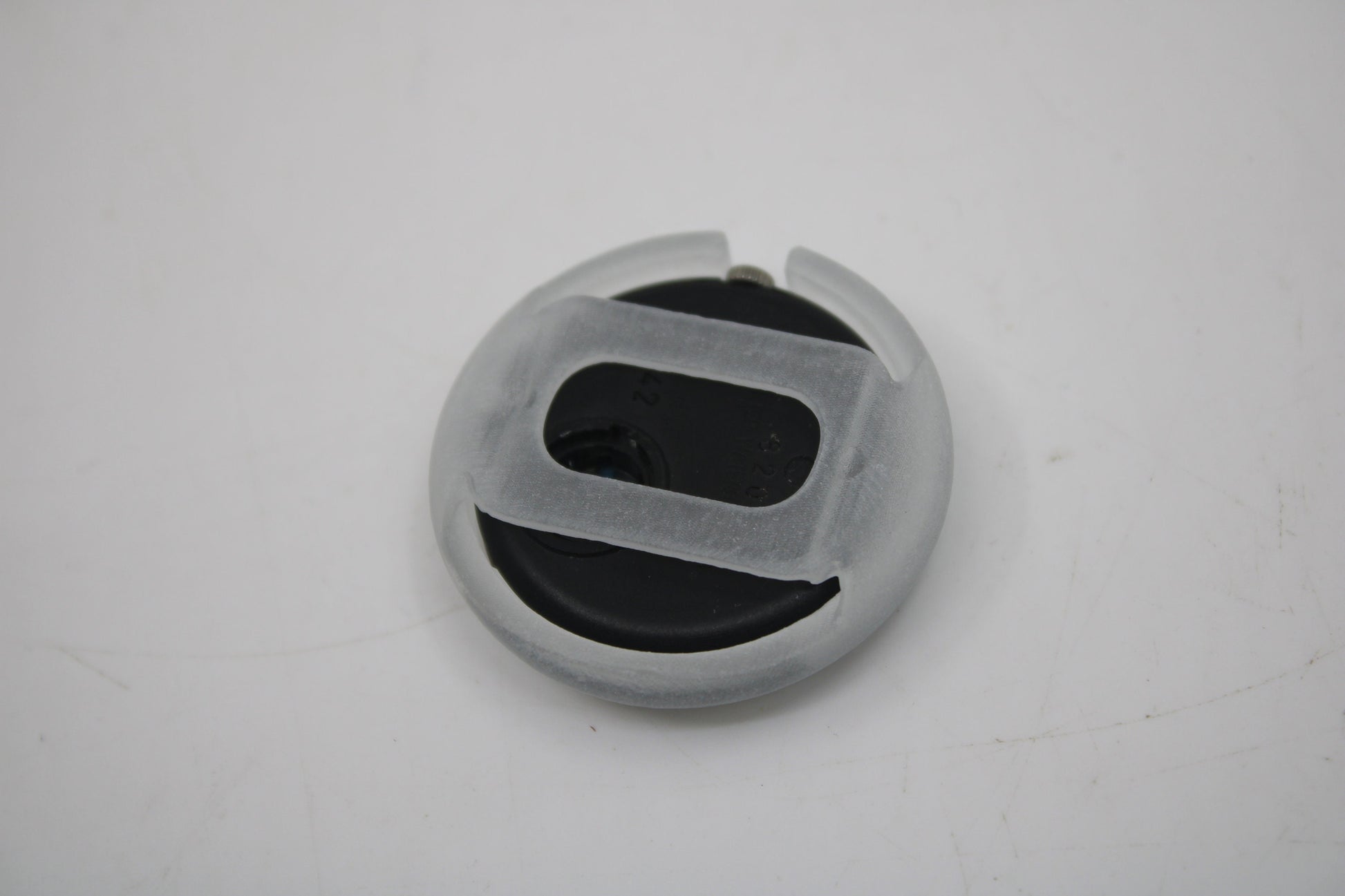 3D Printed Version Pop Swatch Midi Size Ring, Brand New, Matt Translucent