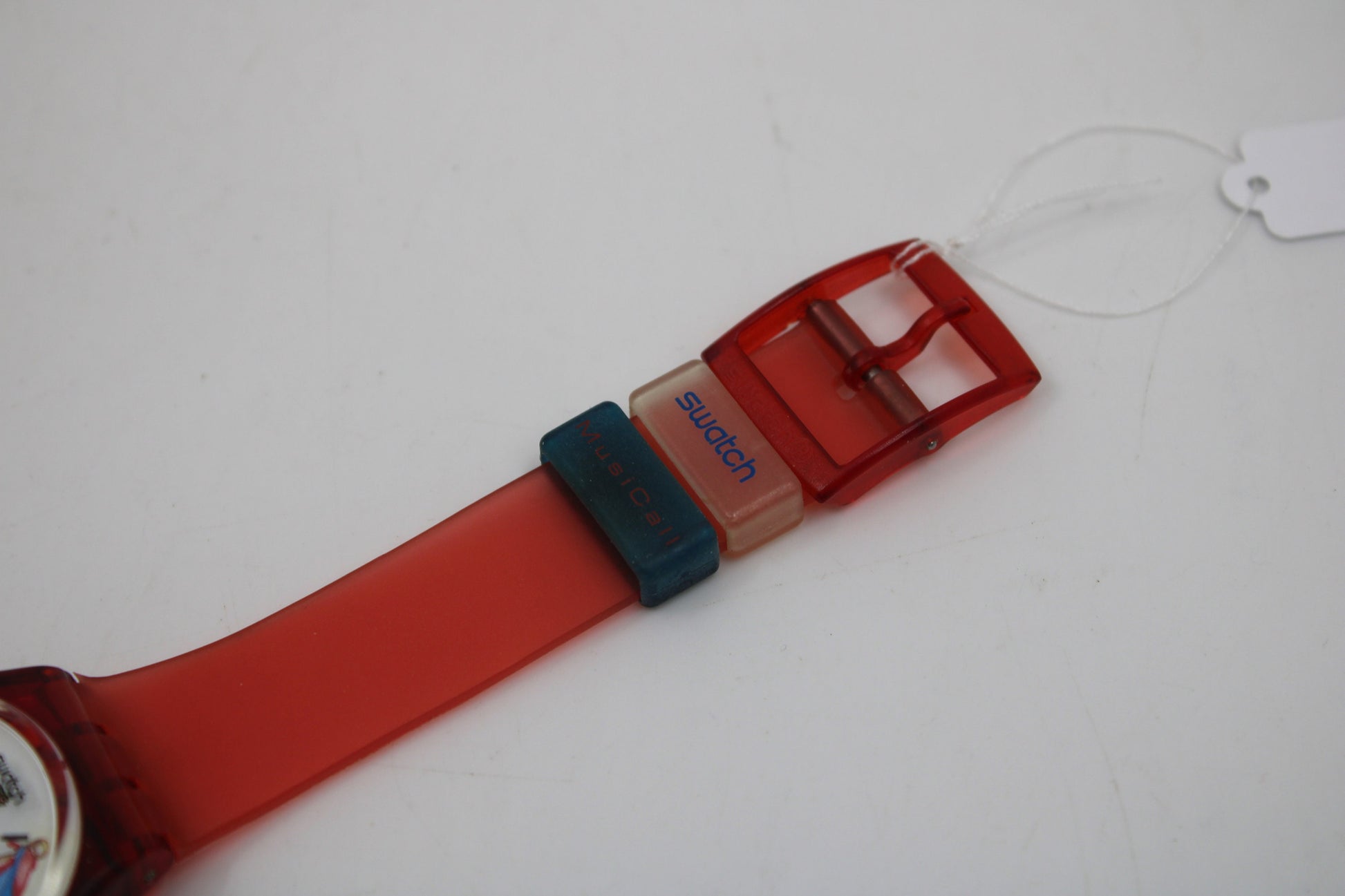 1995 Vintage Musicall Gents Swatch 'Dudelsack' SLR101, in MINT condition, clock working 100%, non-original strap