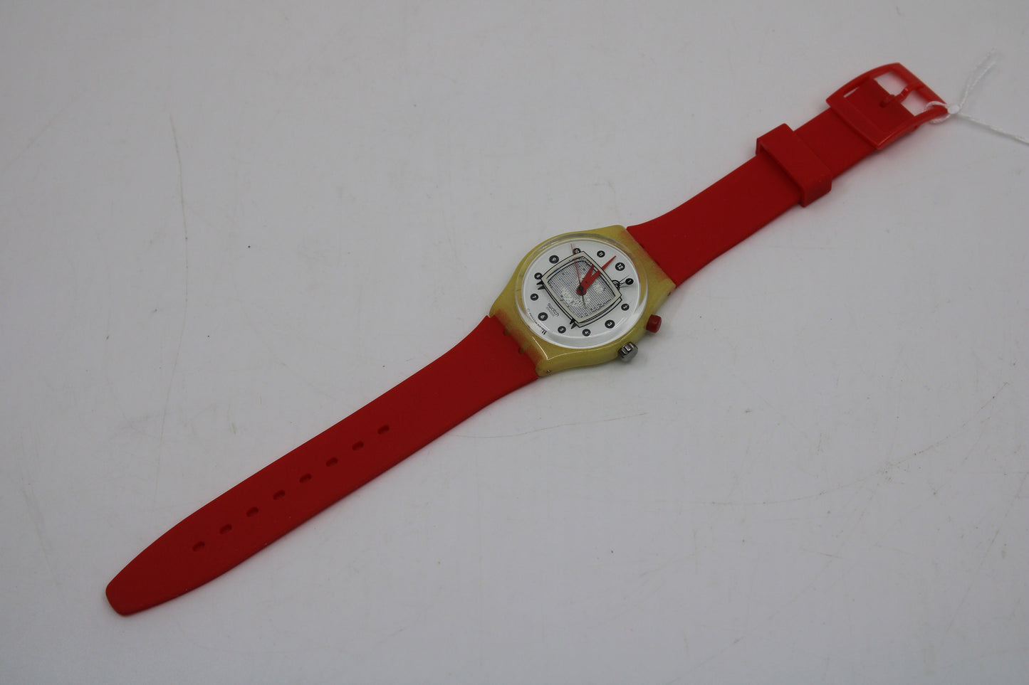 1998 Vintage Gents Loomi Swatch 'Your Kino' GW902, nice vintage condition, working 100% with NON-original strap
