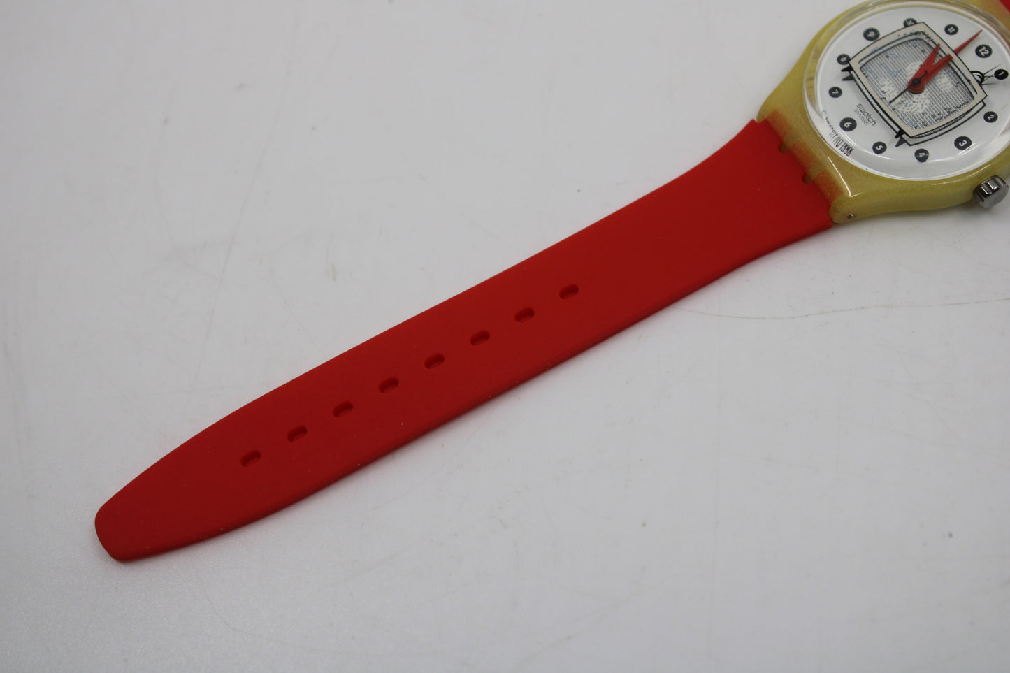 1998 Vintage Gents Loomi Swatch 'Your Kino' GW902, nice vintage condition, working 100% with NON-original strap