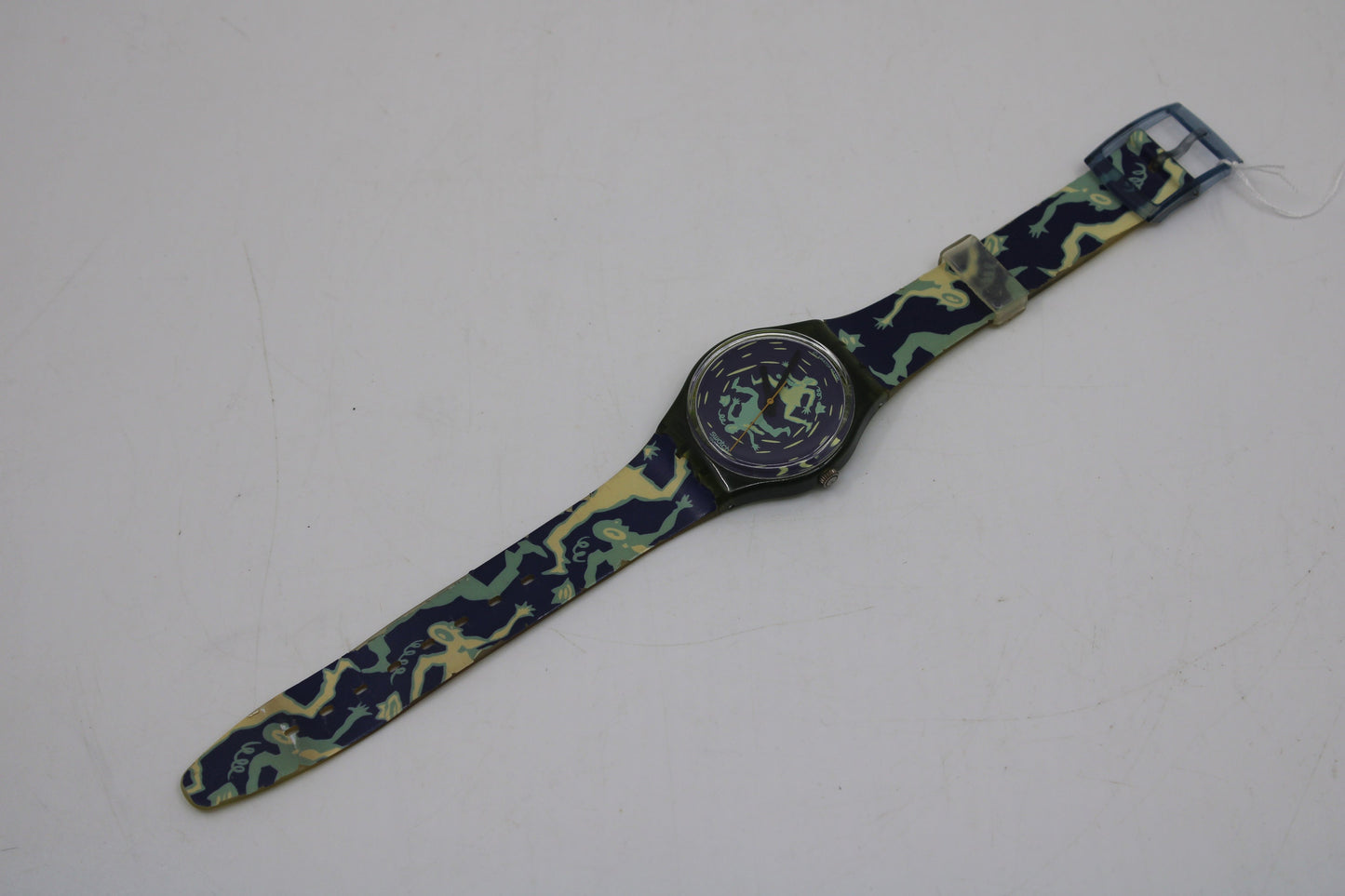 1991 Vintage Gents Swatch 'Crash!!!' GG111, Nice, Used condition, working 100% with original strap