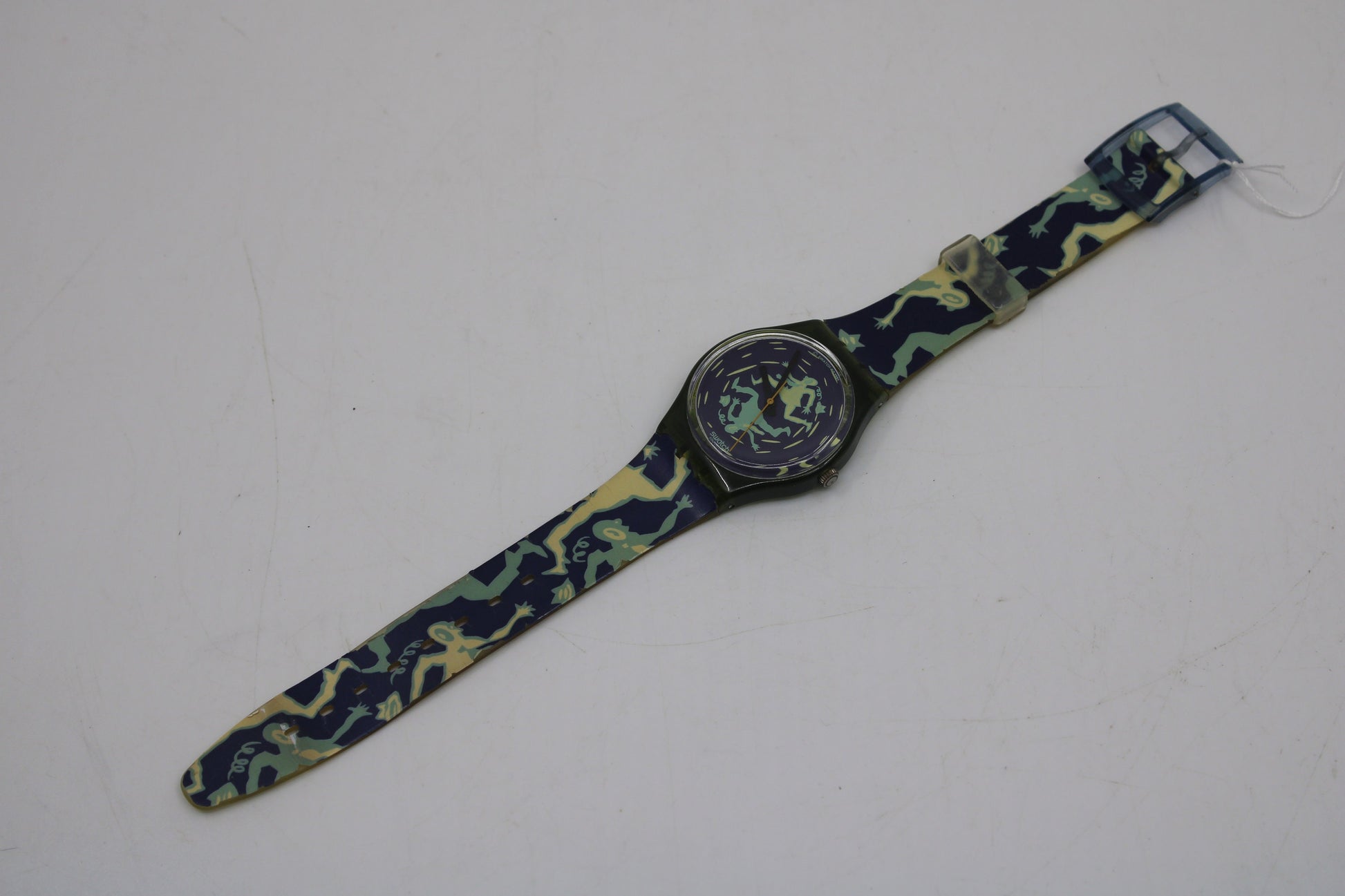 1991 Vintage Gents Swatch 'Crash!!!' GG111, Nice, Used condition, working 100% with original strap