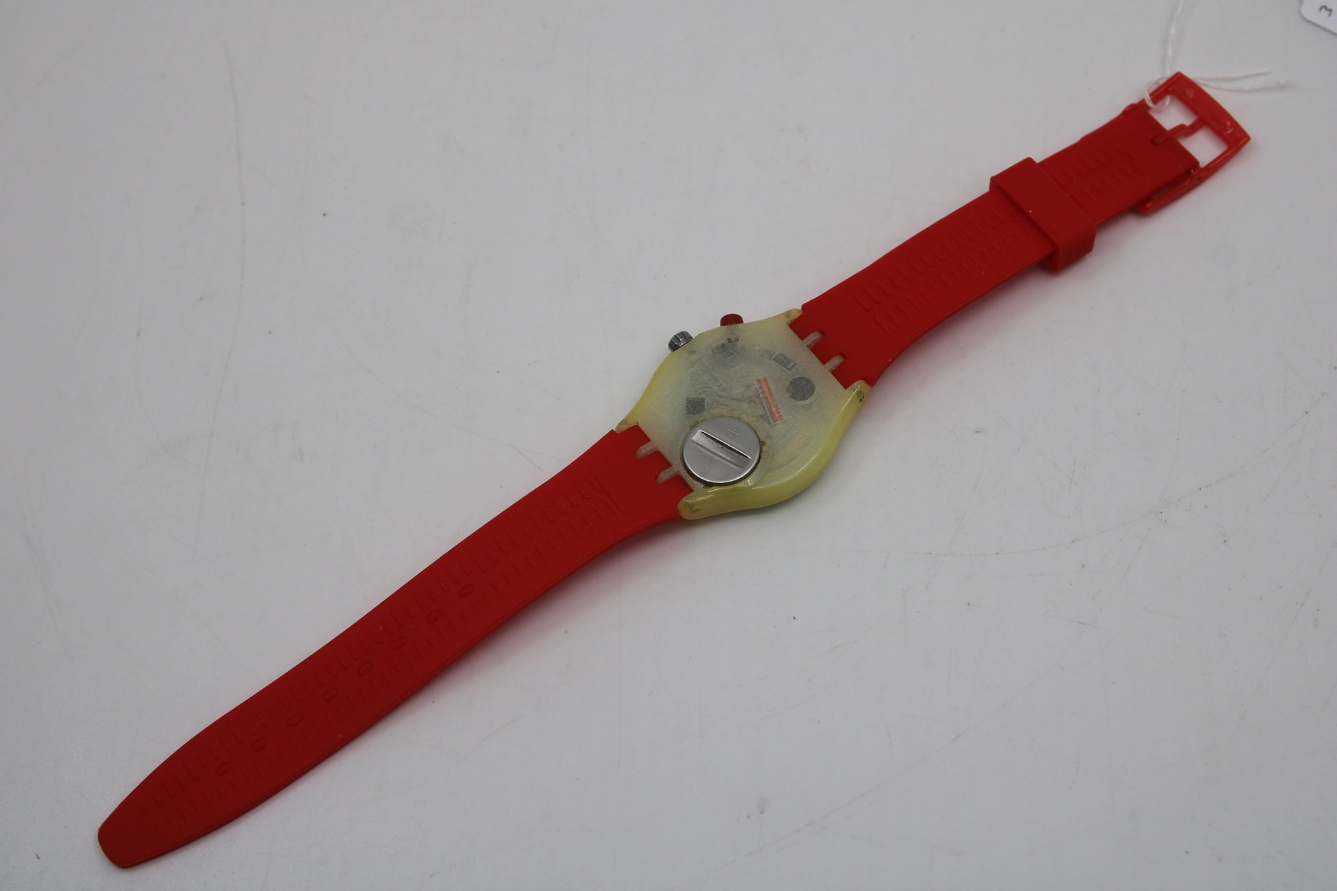 1998 Vintage Gents Loomi Swatch 'Your Kino' GW902, nice vintage condition, working 100% with NON-original strap