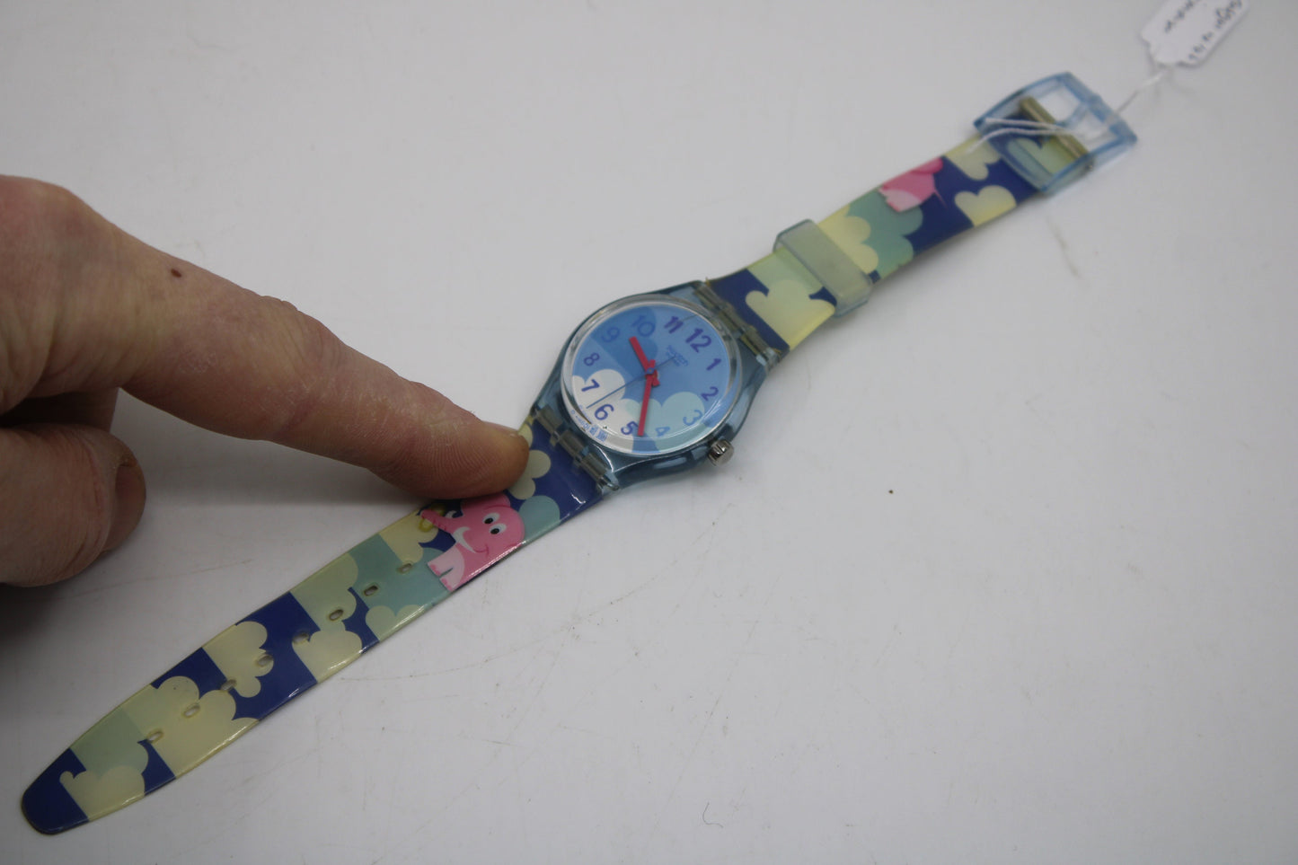 2002 Vintage Gents Swatch 'MiniMouse' GS901, very nice, used condition, clock working 100%