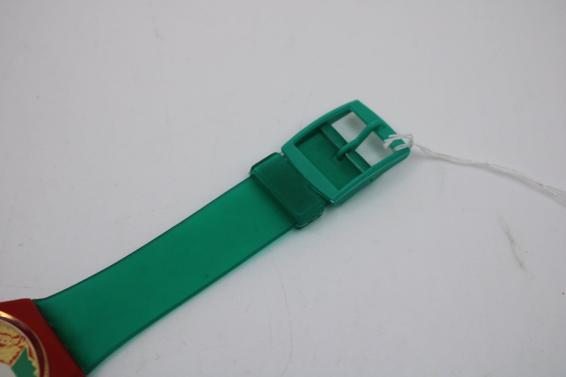 1993, Vintage Gents Swatch, 'Collage Dore', GR116, VERY nice condition, 100% working BRAND NEW strap
