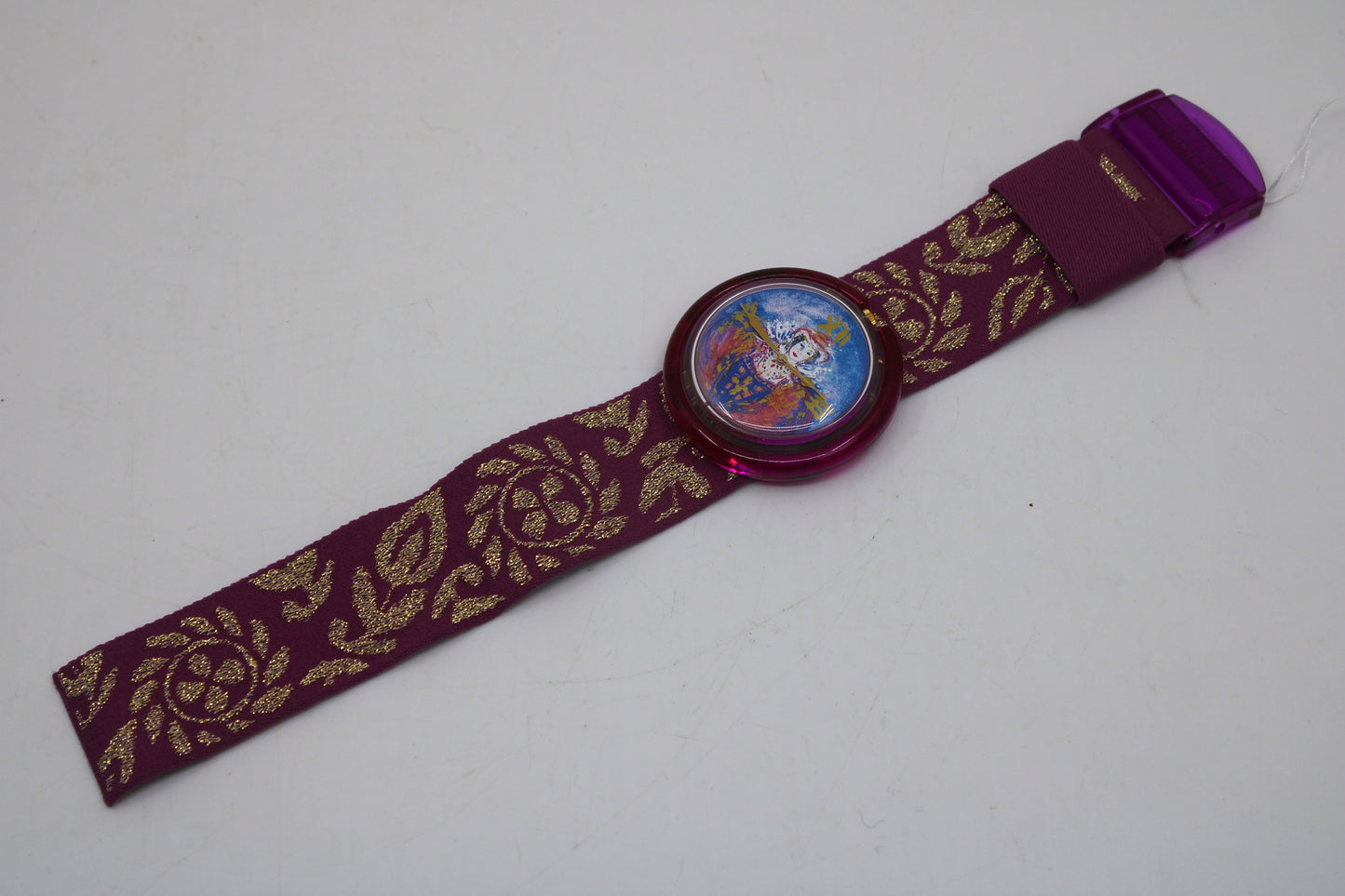 Swatch, PopSwatch, 1994, 'Percy's Love', PWK201, nice used condition, original ring and strap