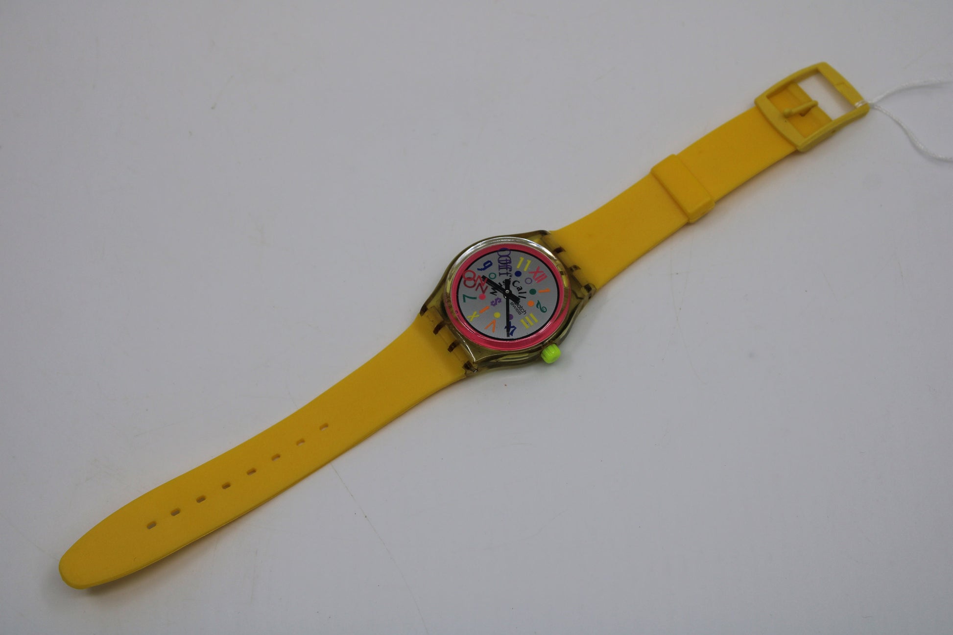 1994 Vintage Musicall Swatch 'Boogie Mood' SLK104, NICE, used condition, working 100% with non-original strap