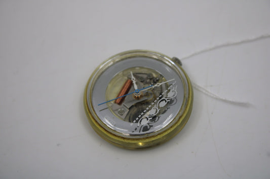 1998, Swatch, PopSwatch, 'Embroidery', PMK120, used, NO strap and NO ring, working 100%