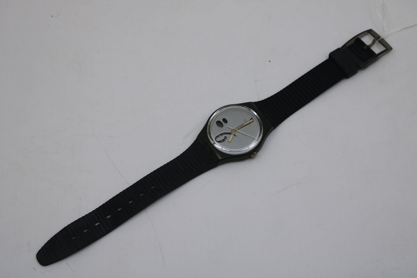 1991, Vintage Gents Swatch, 'High Beam' GM107, Nice, Worn Condition, working 100%, Original Strap
