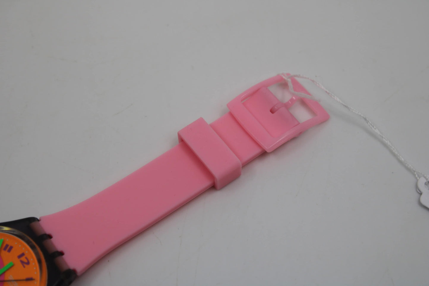 1993, Vintage Gents Swatch, 'Fluo Seal', GV700, NO box, Good Condition, working 100%, NON-Original Strap